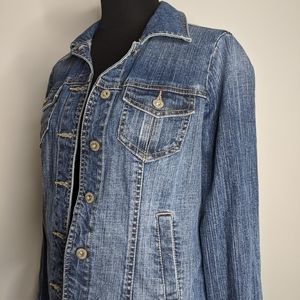 Tommy Hilfiger Women's Blue Jean Jacket Sz S 2007